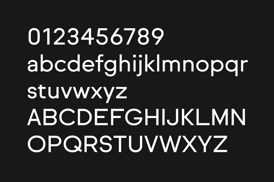 Normal Bold Font preview